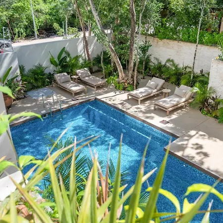 Nhoa 209B Lux 1Br Condo Pool View In Aldea Zama