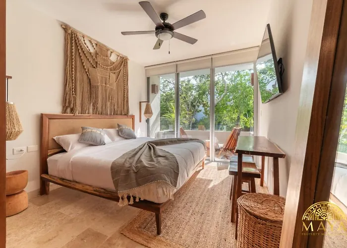 Сasa de vacaciones Nhoa 209b Lux 1br Pool View In Aldea Zama *