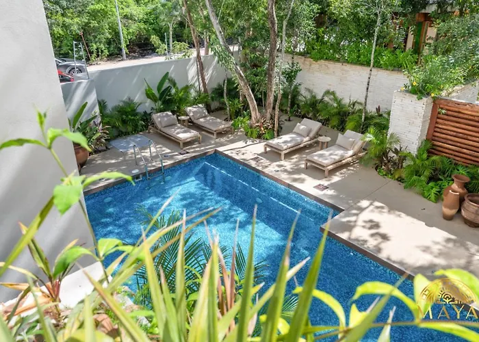 Nhoa 209b Lux 1br Pool View In Aldea Zama Сasa de vacaciones Tulum