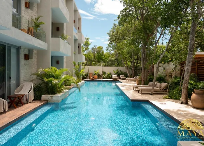 Nhoa 209b Lux 1br Pool View In Aldea Zama Сasa de vacaciones